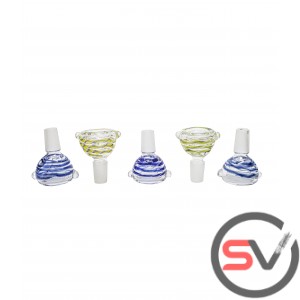 14 MM MALE COLOR BOWL 5CT/PK